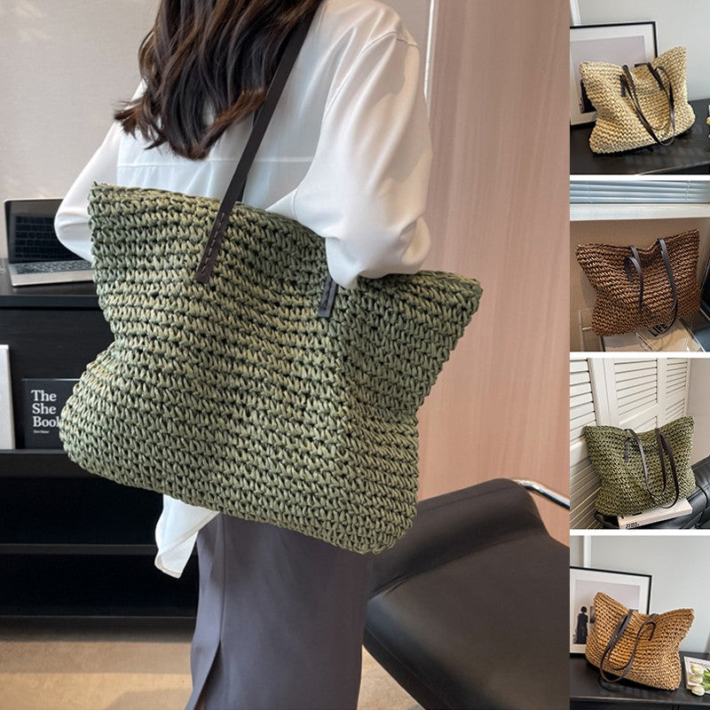 MAREA WOVEN SHOULDER BAG