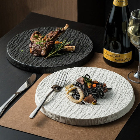 Tsuki Matte Stone Dinner Plate