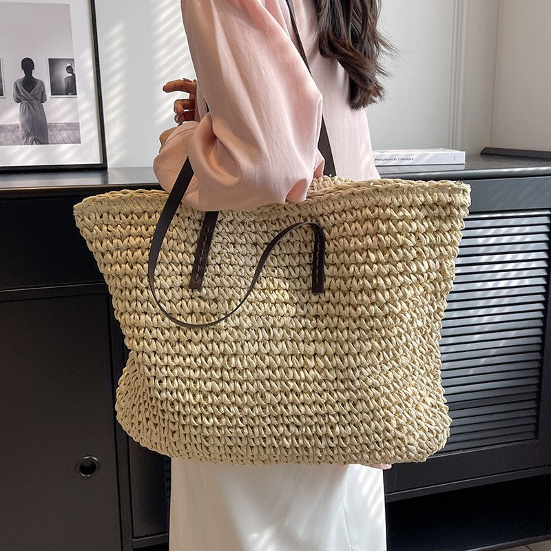 MAREA WOVEN SHOULDER BAG