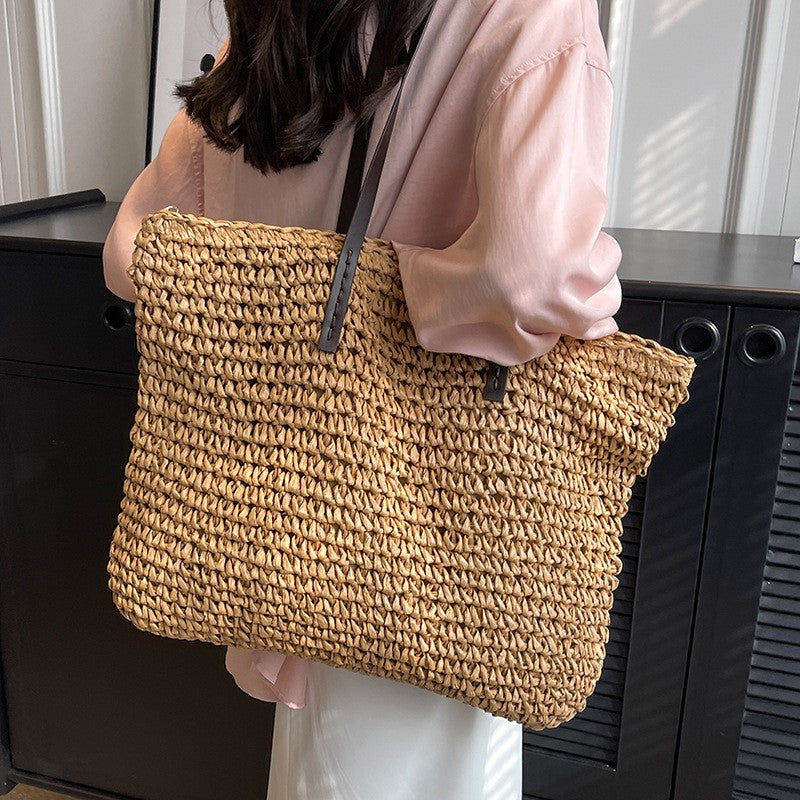 MAREA WOVEN SHOULDER BAG