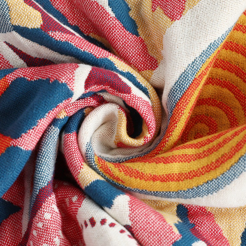 SUNBURST COTTON PILLOW TOWEL