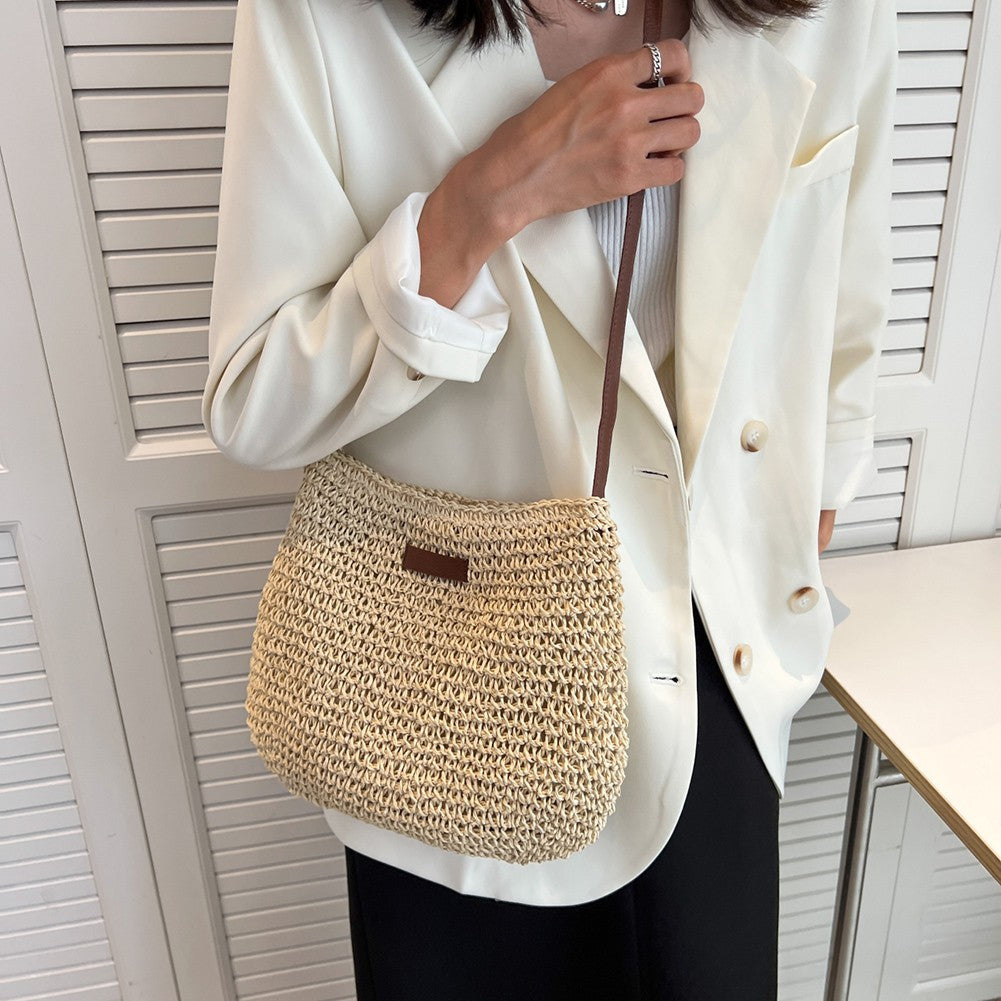 NICHE STRAW TOTE BAG