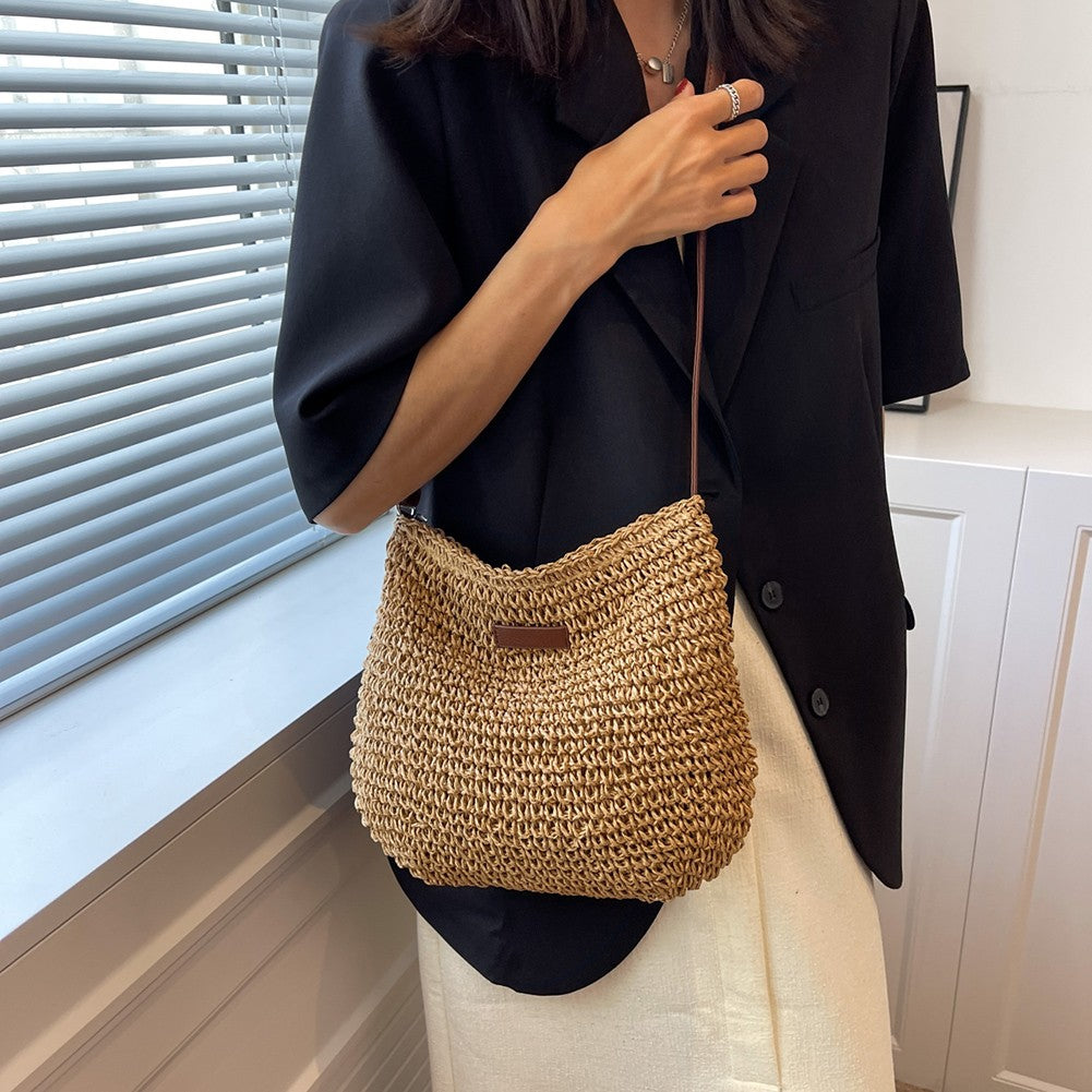 NICHE STRAW TOTE BAG