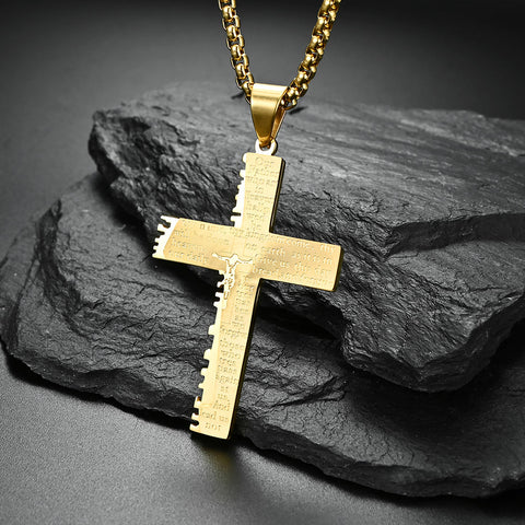 Stainless Steel Cross Necklace