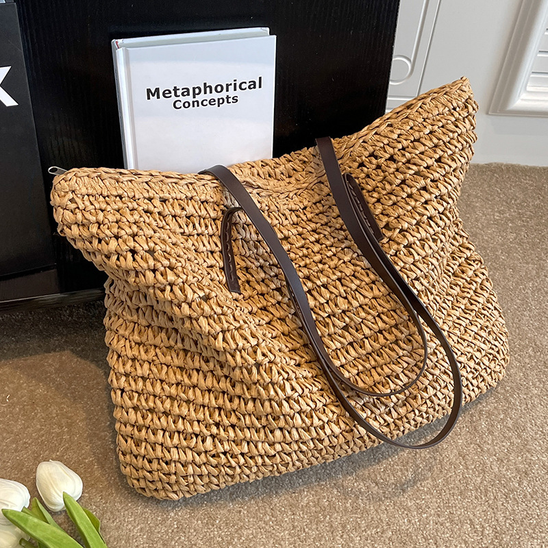 MAREA WOVEN SHOULDER BAG