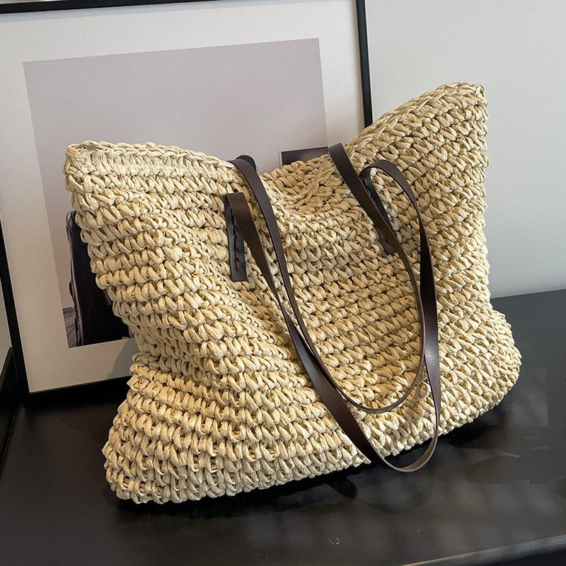 MAREA WOVEN SHOULDER BAG