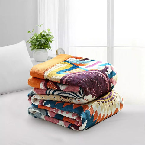 SUNBURST COTTON BLANKET