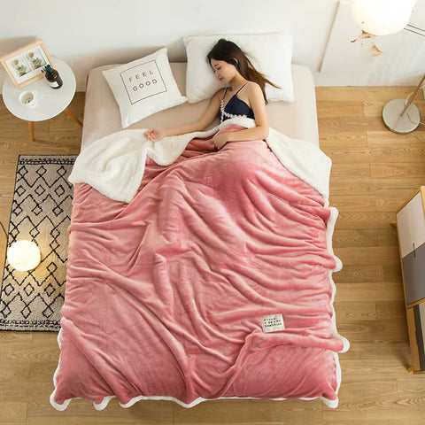 Warm Embrace Sherpa Throw Blanket
