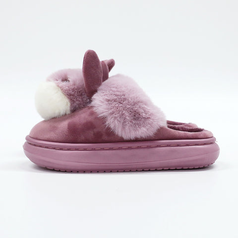 Women's Bunny Slippers - Warm, Super Plush Winter Essential
