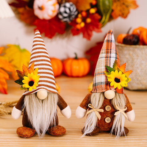 Fall Harvest Gnome Table Decor