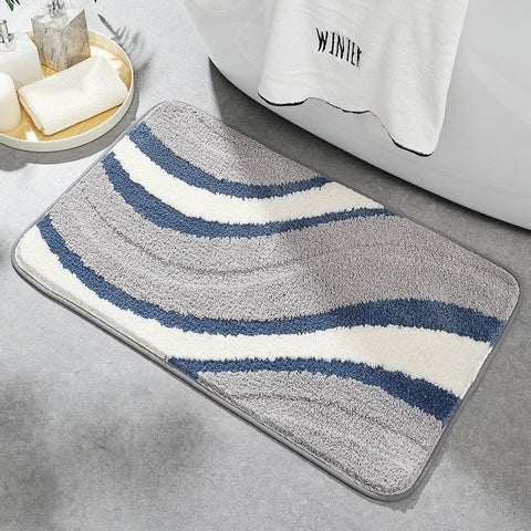 Soft Plush Bathroom Mat Non-Slip