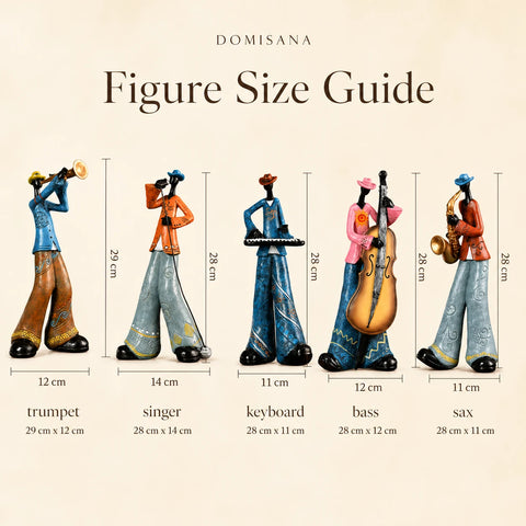 Swingtone Jazz Band Musician Figurine