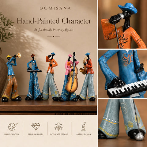 Swingtone Jazz Band Musician Figurine