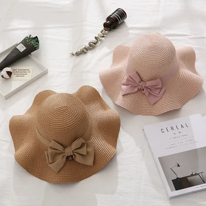 LUNA PEARL BOW SUN HAT