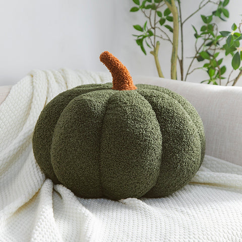 Pumpkin Plush Pillow Fall Halloween Decor