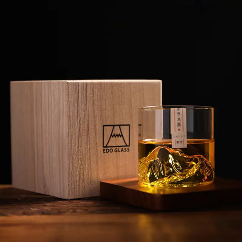 Fuji Mountain Whisky Glass