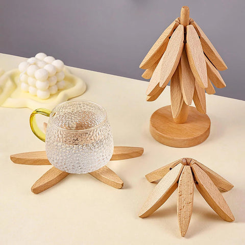Nordwood Folding Tree Coasters