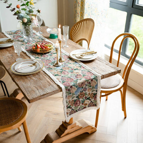 Floral Tapestry Placemat – Round & Rectangular