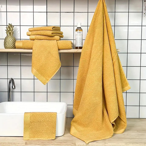 Sonora Luxe Cotton Towel Set – 6pcs