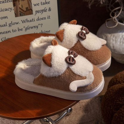 MIYU PLUSH CAT SLIPPERS