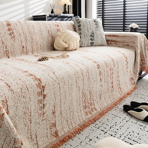Modern Chenille Couch Cover for Protection & Style