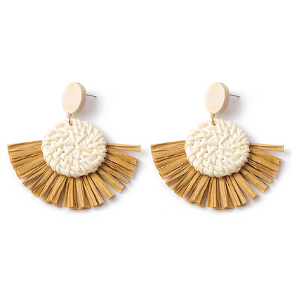 ISLA RAFFIA EARRINGS