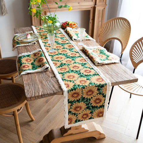 Floral Tapestry Placemat – Round & Rectangular