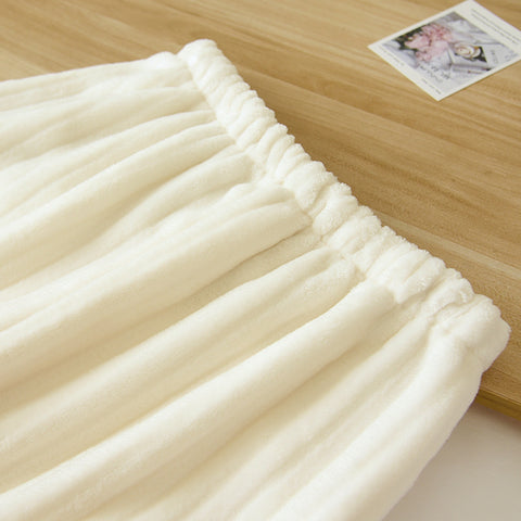 Coral Fleece Pajama Set for Men & Women