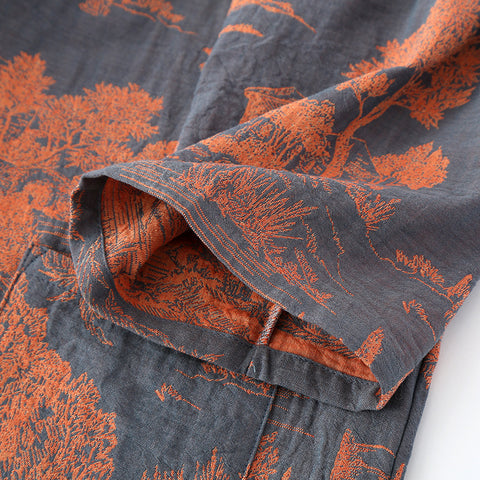 Men’s Lightweight Cotton Kimono Bathrobe