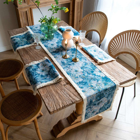 Floral Tapestry Placemat – Round & Rectangular