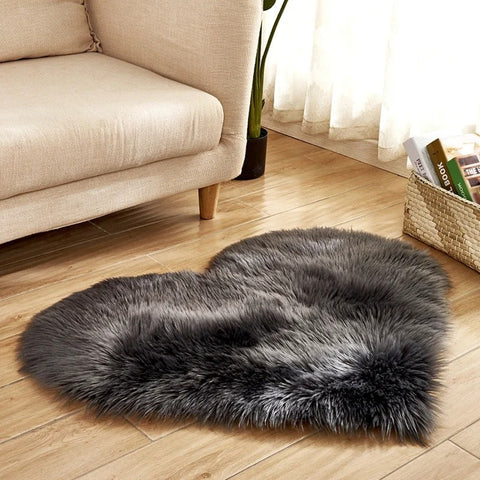 Heart Plush Rug