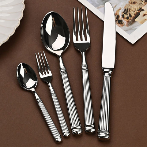 Roman Silver Pillar Cutlery Set