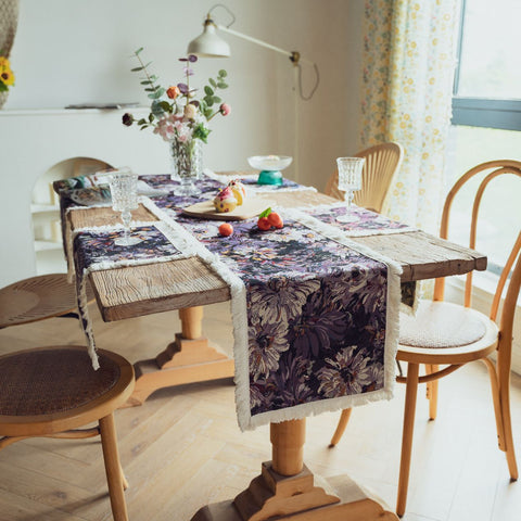 Floral Tapestry Placemat – Round & Rectangular