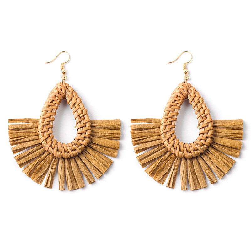 ISLA RAFFIA EARRINGS