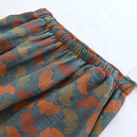 Women's Retro Cotton Pajama Pants