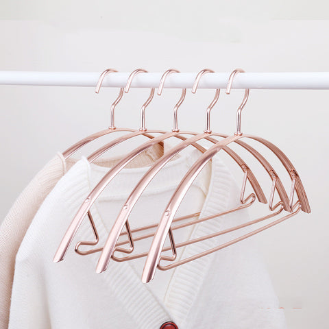 Arched Aluminum Clothes Hangers