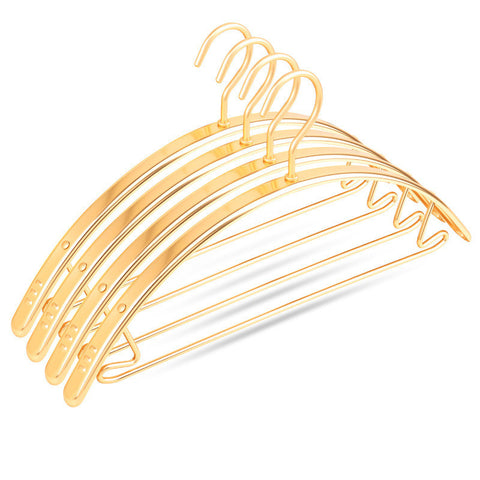Arched Aluminum Clothes Hangers