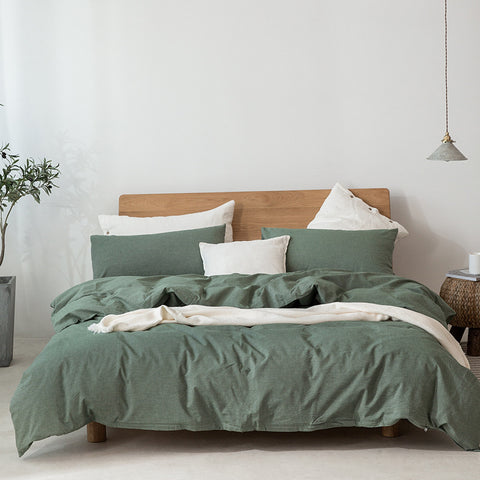 100% Cotton Duvet Cover Set - Japanese Style