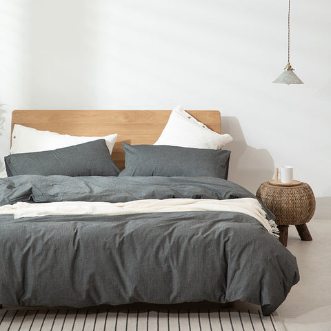 100% Cotton Duvet Cover Set - Japanese Style