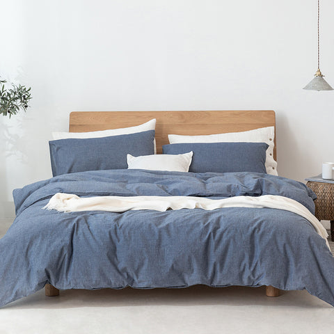100% Cotton Duvet Cover Set - Japanese Style
