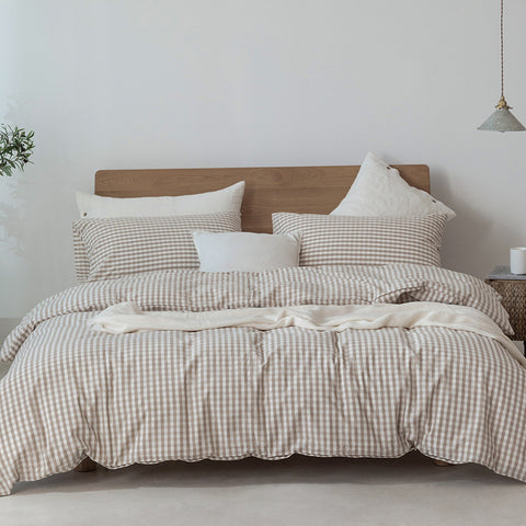 100% Cotton Duvet Cover Set - Japanese Style