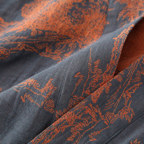 Men’s Lightweight Cotton Kimono Bathrobe