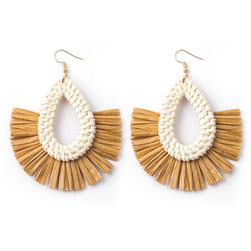 ISLA RAFFIA EARRINGS