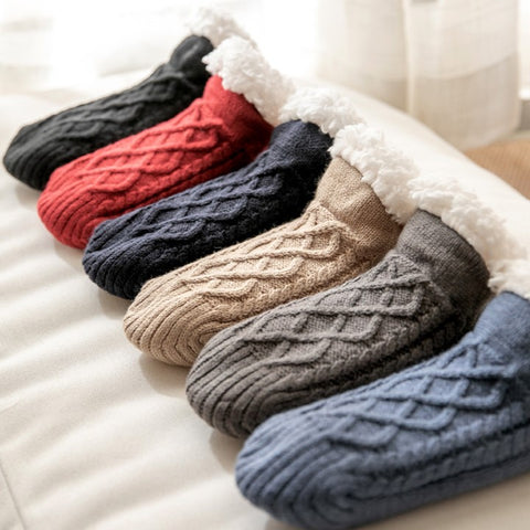 Super Warm Thick Fleece Winter Socks