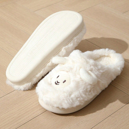 YUKI PLUSH SHEEP SLIPPERS