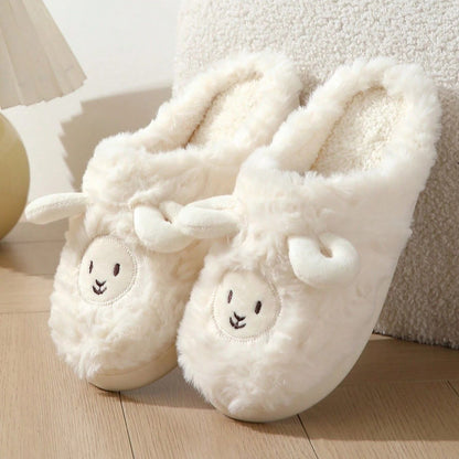 YUKI PLUSH SHEEP SLIPPERS