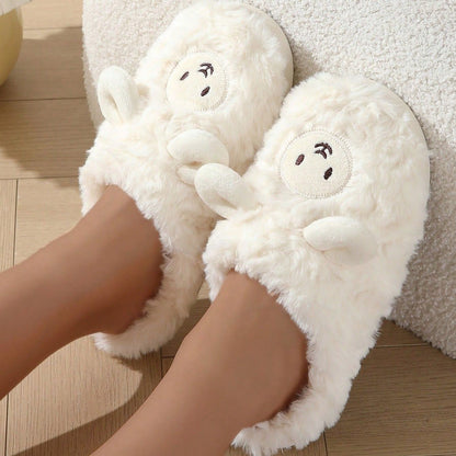 YUKI PLUSH SHEEP SLIPPERS