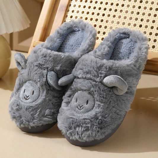 YUKI PLUSH SHEEP SLIPPERS