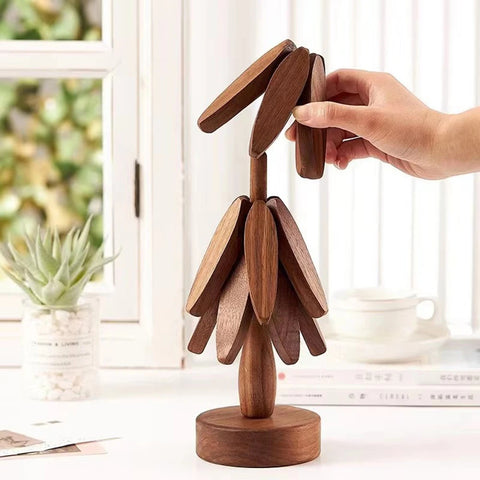Nordwood Folding Tree Coasters