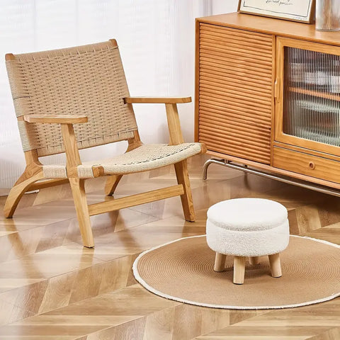 Teddy Velvet Storage Ottoman
